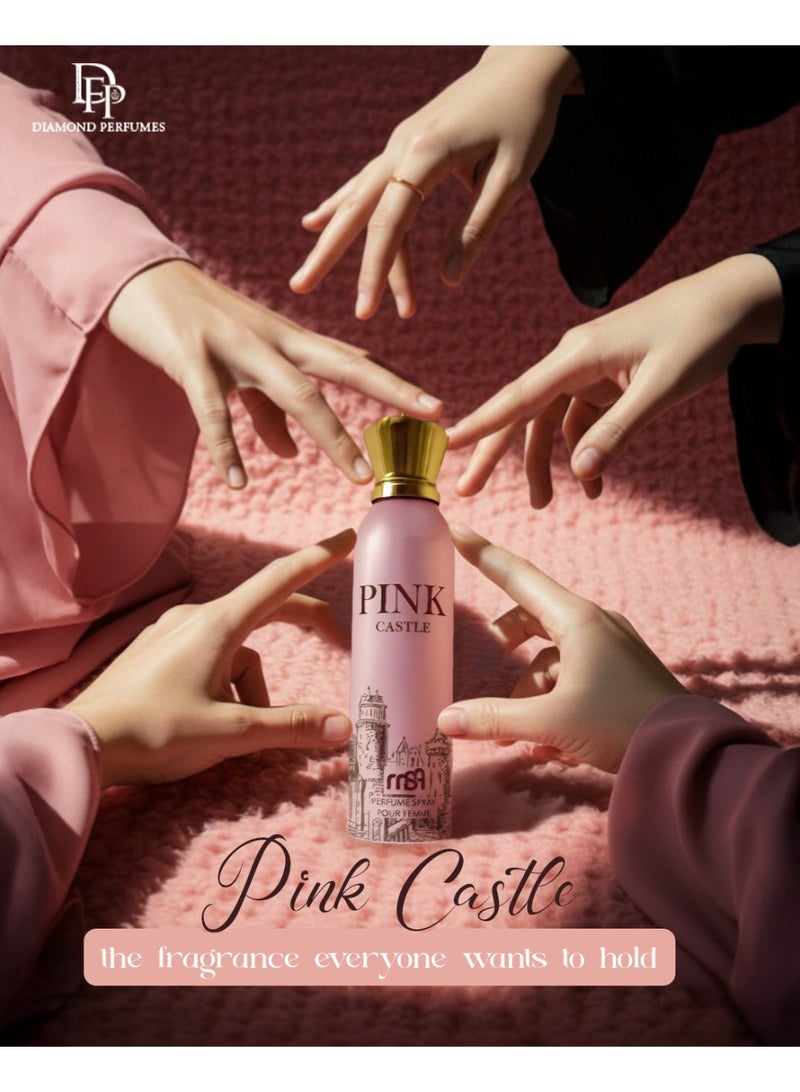 MSA pink castle body spray 200 ml - Image 1